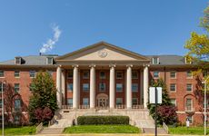 Front of main NIH building