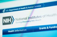 US National Institutes of Health website detail